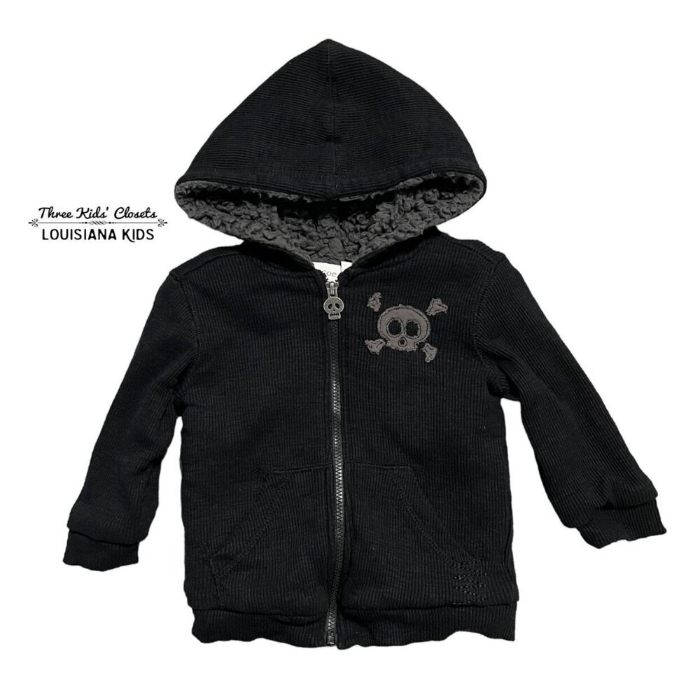 Amy Coe 6m Skull & Crossbones Hoodie Jacket